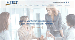 Desktop Screenshot of merithr.com